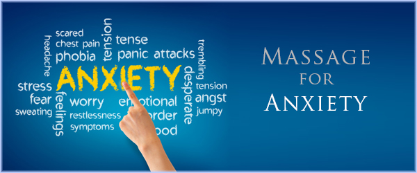 Massage Anxiety Website Banner Template - Banner (600x250)